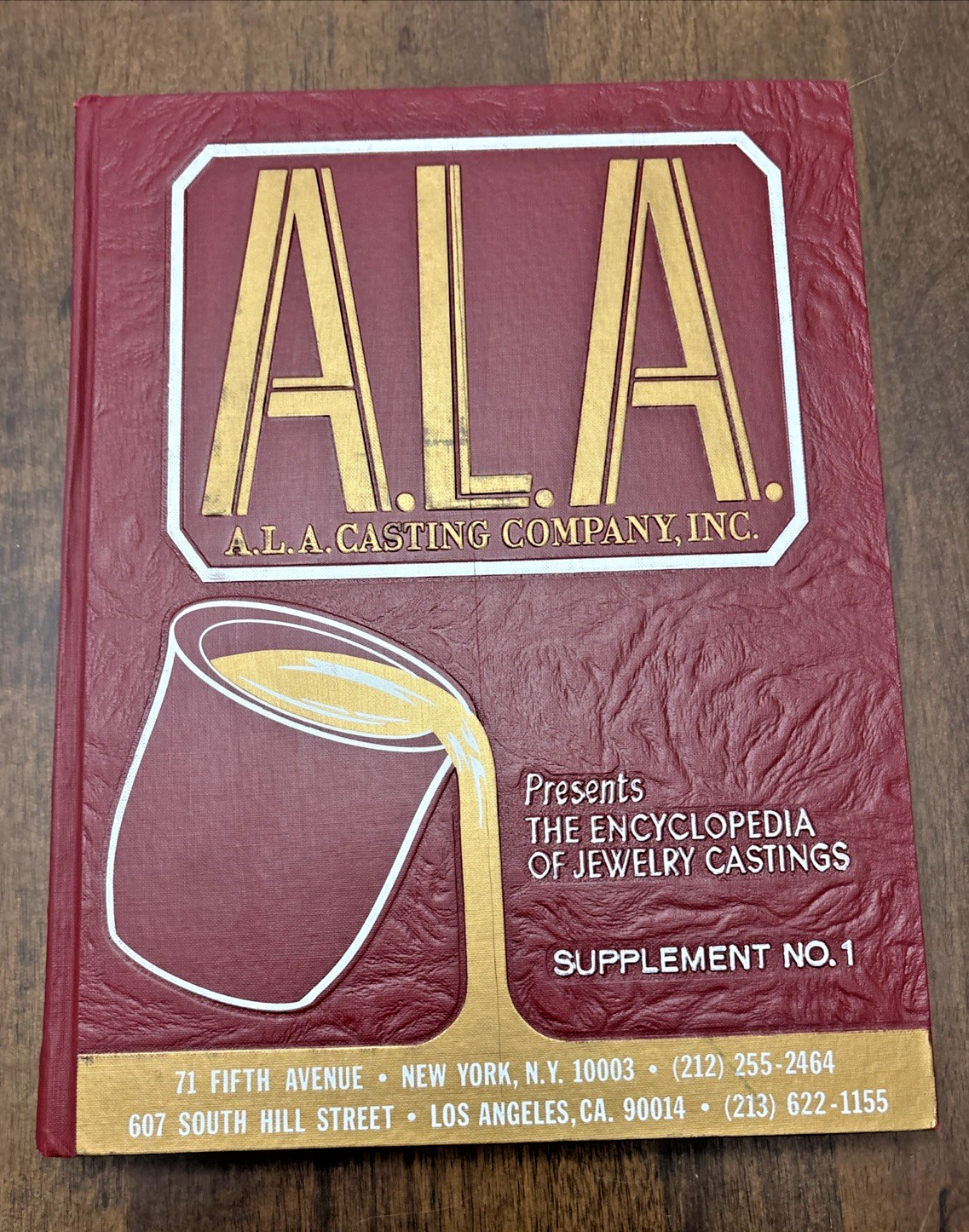 A.L.A. The Encyclopedia of Jewelry Castings 1978 3 Vol. Set Books Library ALA NY