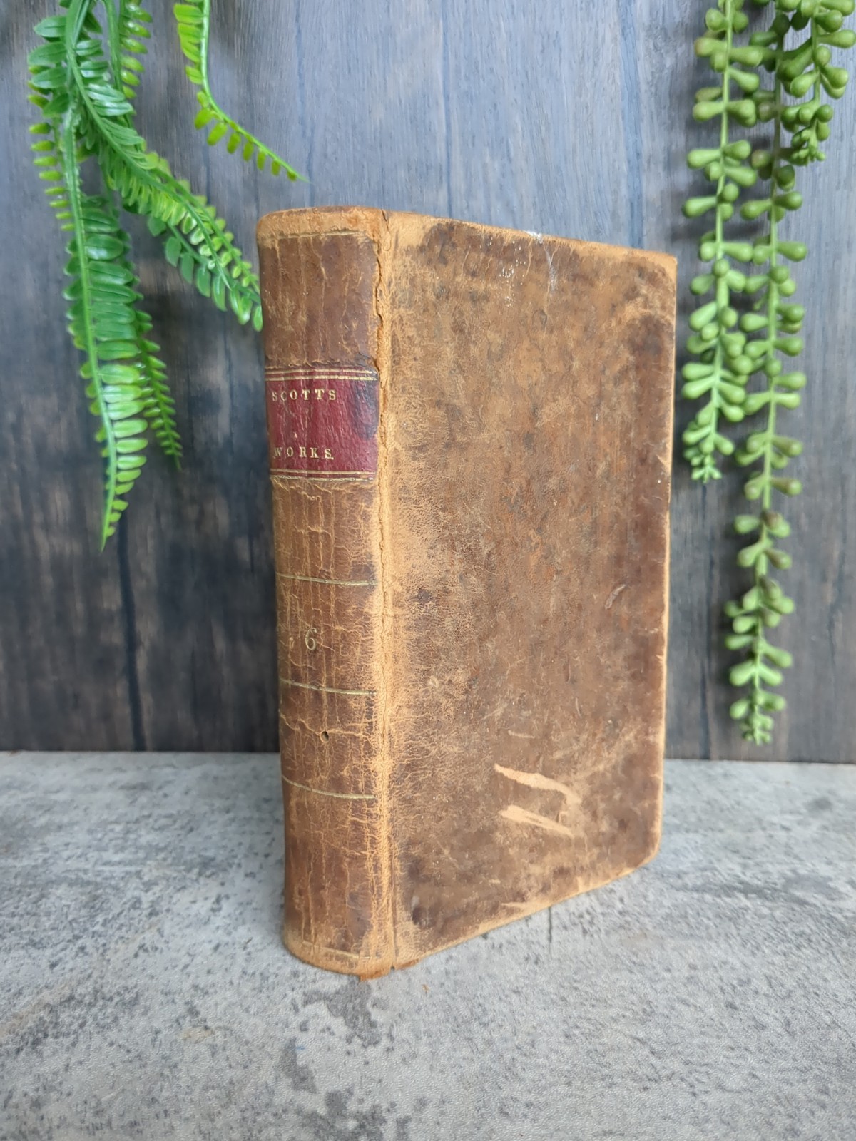 1817 Religious Book “Treatises on Various Theological Subjects” Scott, vol 6
