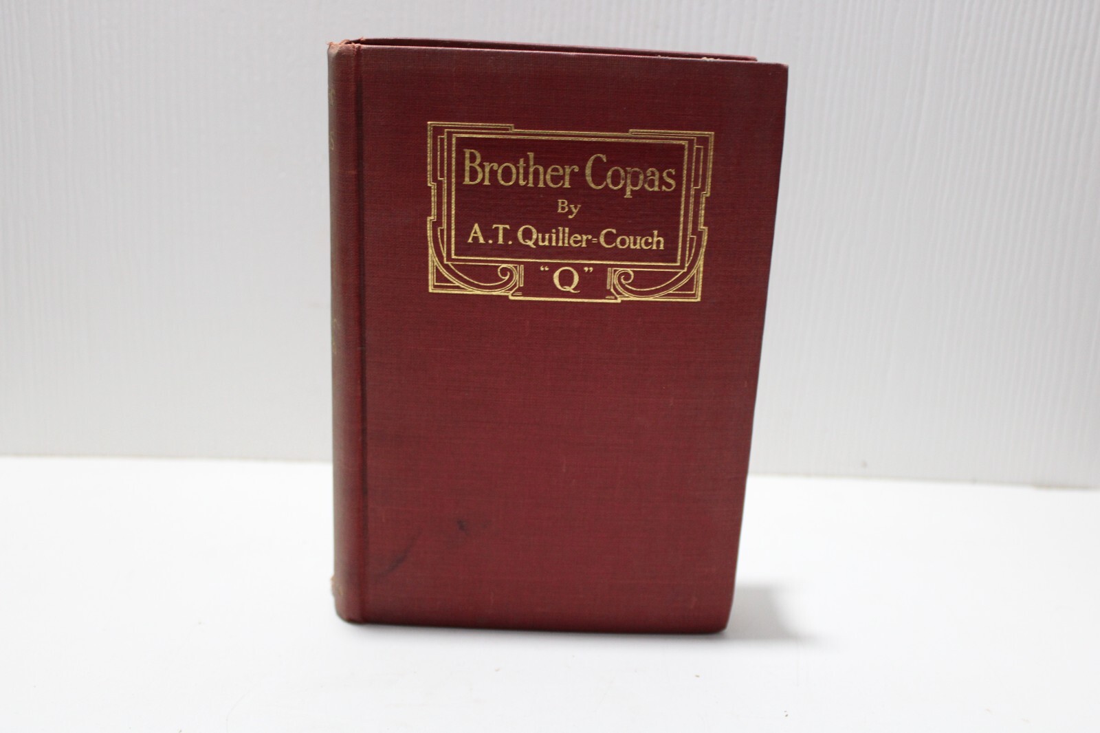 Brother Copas?Arthur Quiller-Couch?1911?Hardbook Book?Vintage?Red Cover