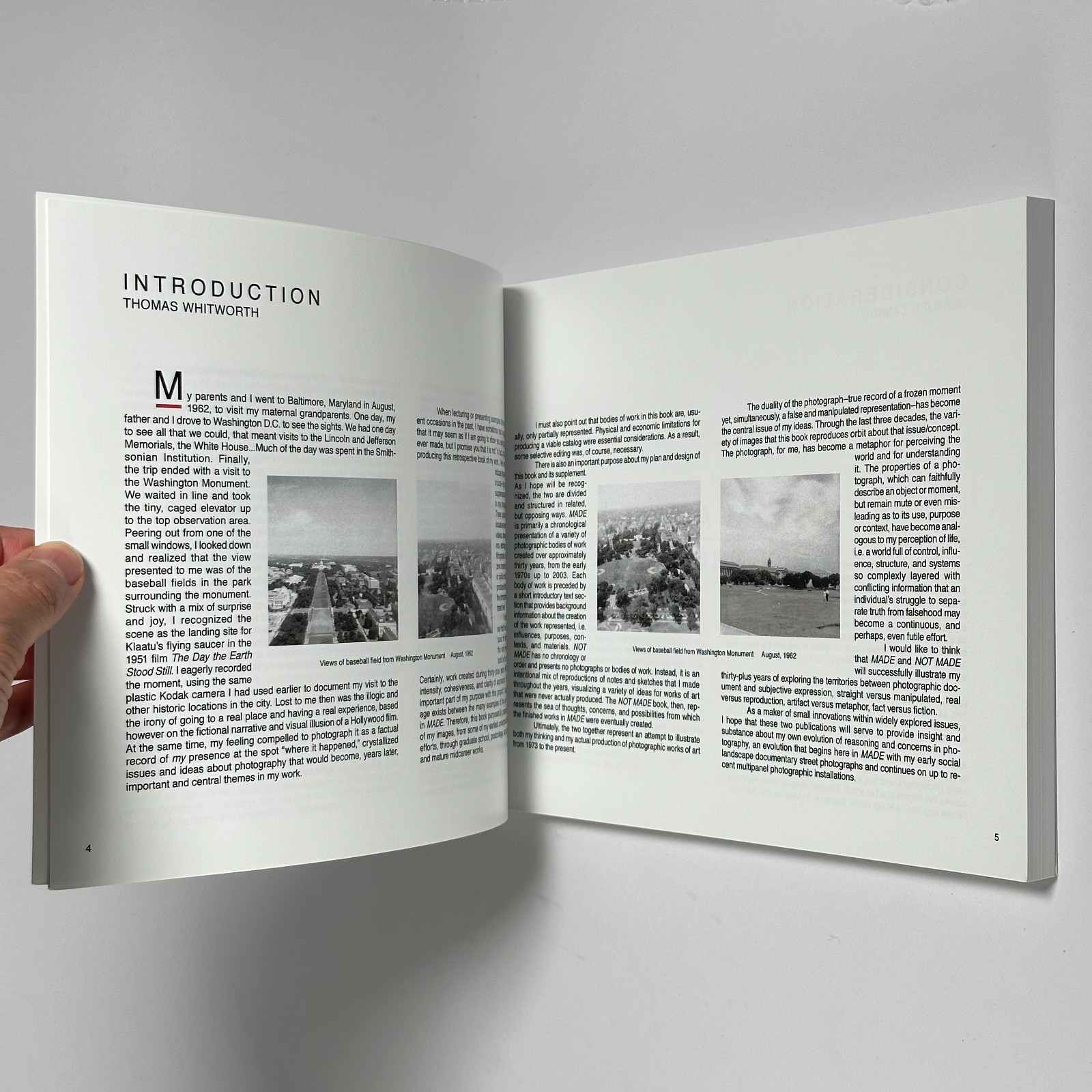 Signed Photography Monographs „Made/Not Made“ Thomas Whitworth (2020, Slipcase)