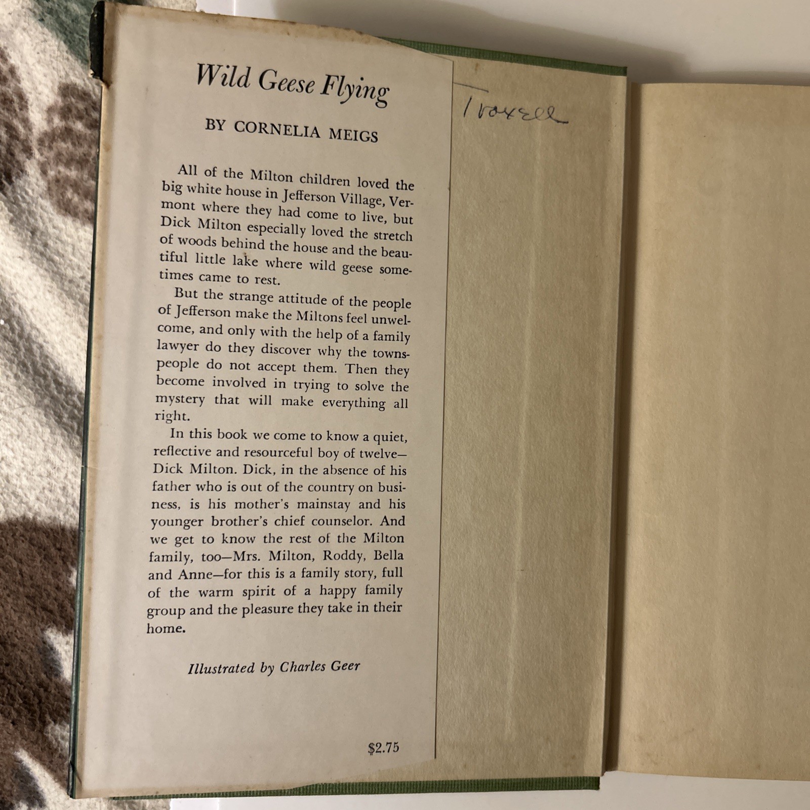 Wild Geese Flying | First Edition