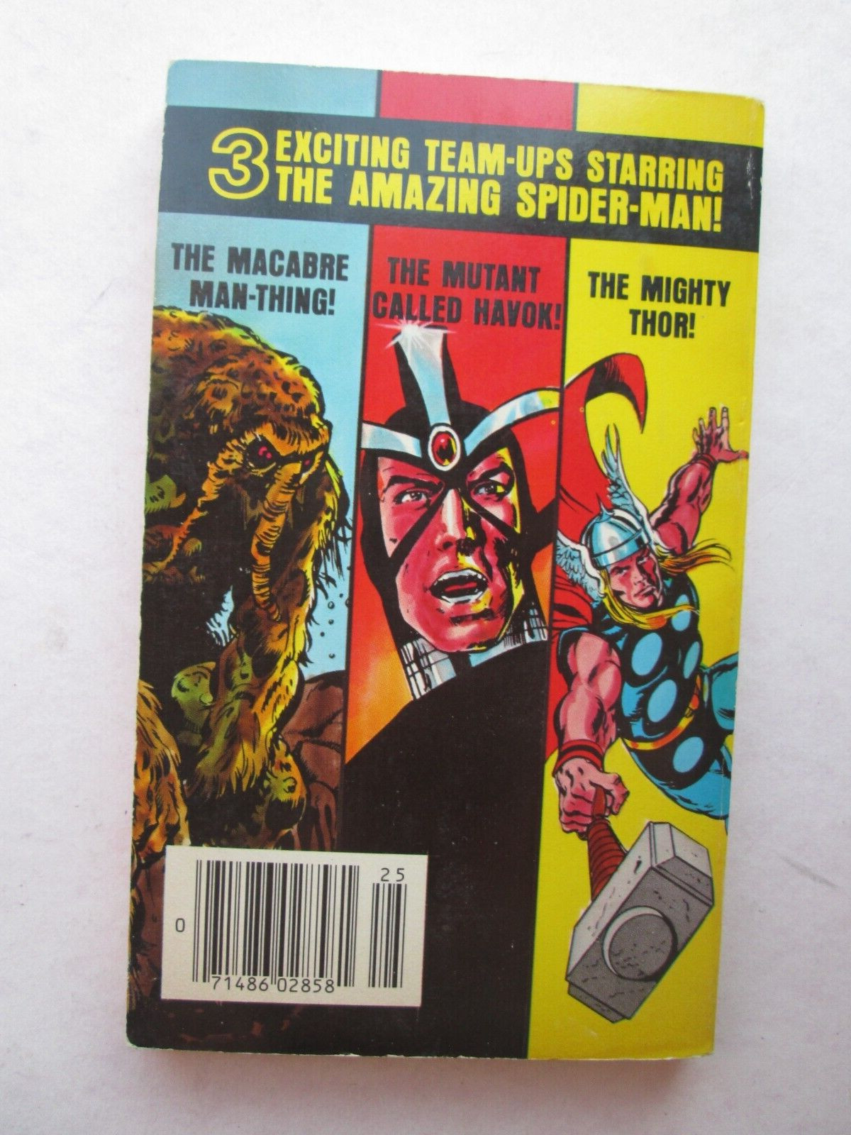 STAN LEE PRESENTS SPIDER-MAN 2 Marvel Illustrated Books 1982 Paperback THOR