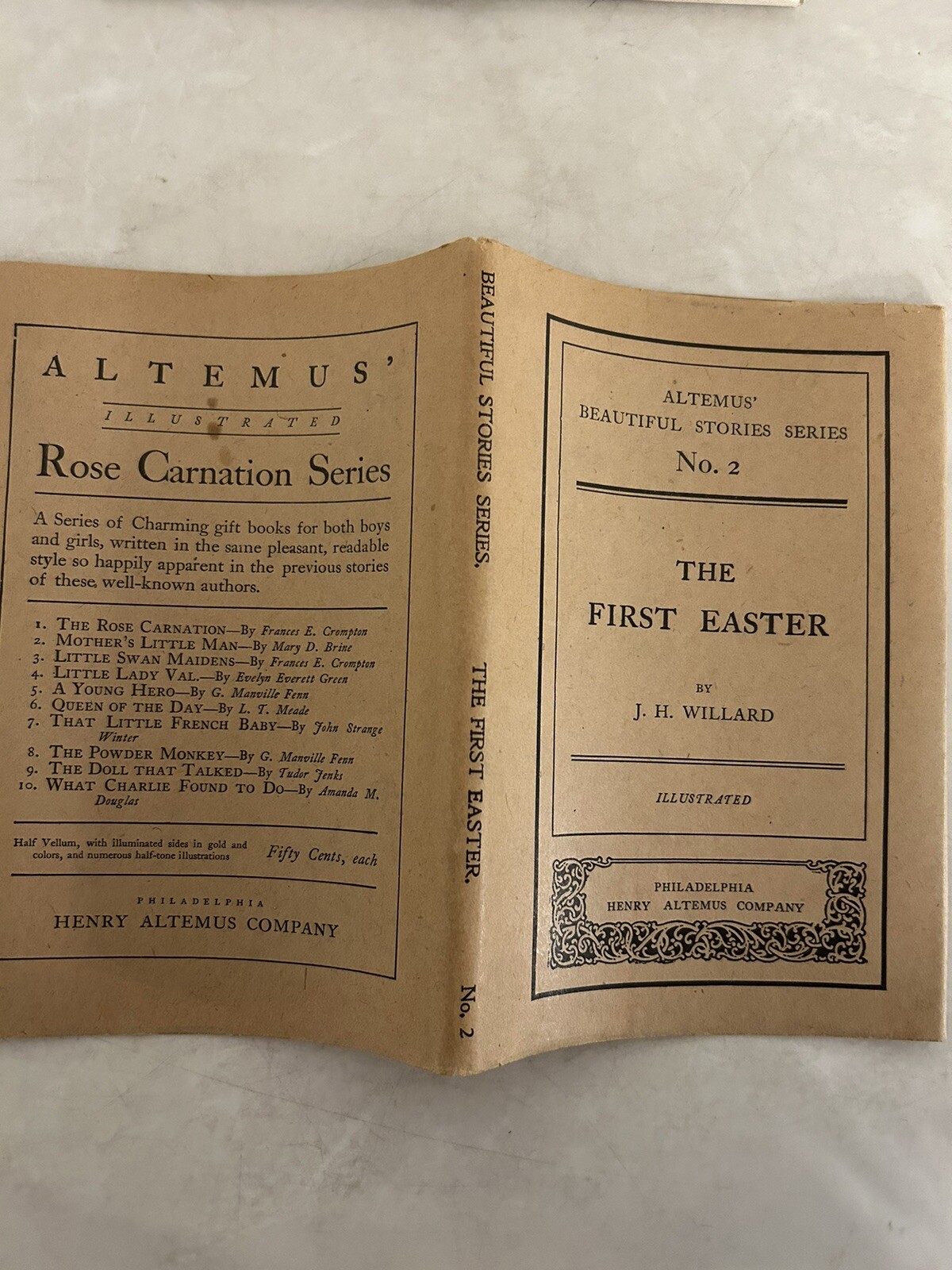 The First Easter, J H Willard, Altemus‘ Beautiful Stories Series No 2, c. 1906