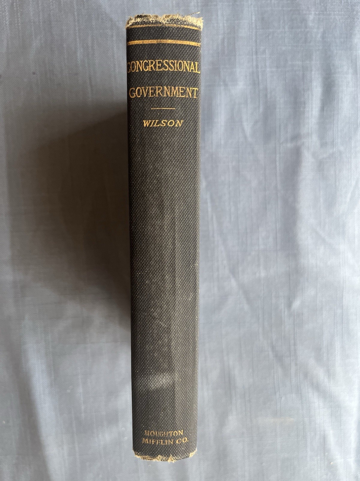 Congressional Government by Woodrow Wilson – 15th Edition (1900)