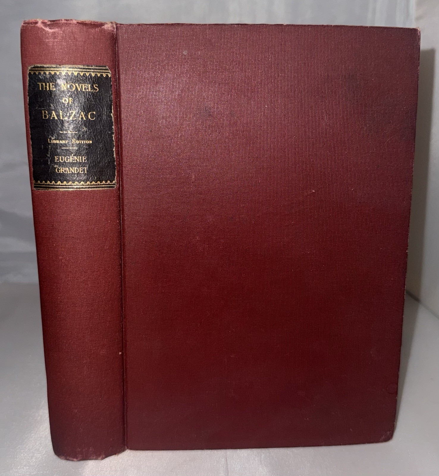Eugenie Grandet and Other Stories 1897 by H. DE Balzac Hardcover Antique Book