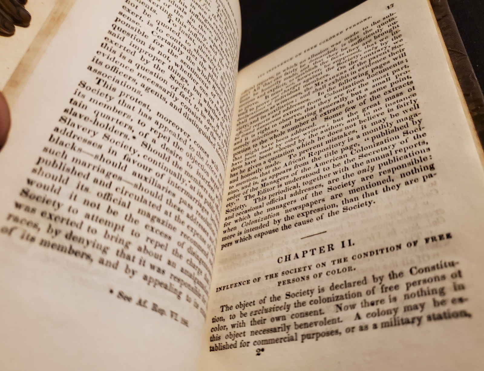 1838 Inquiry Into Character the American Colonization Anti-Slavery William Jay