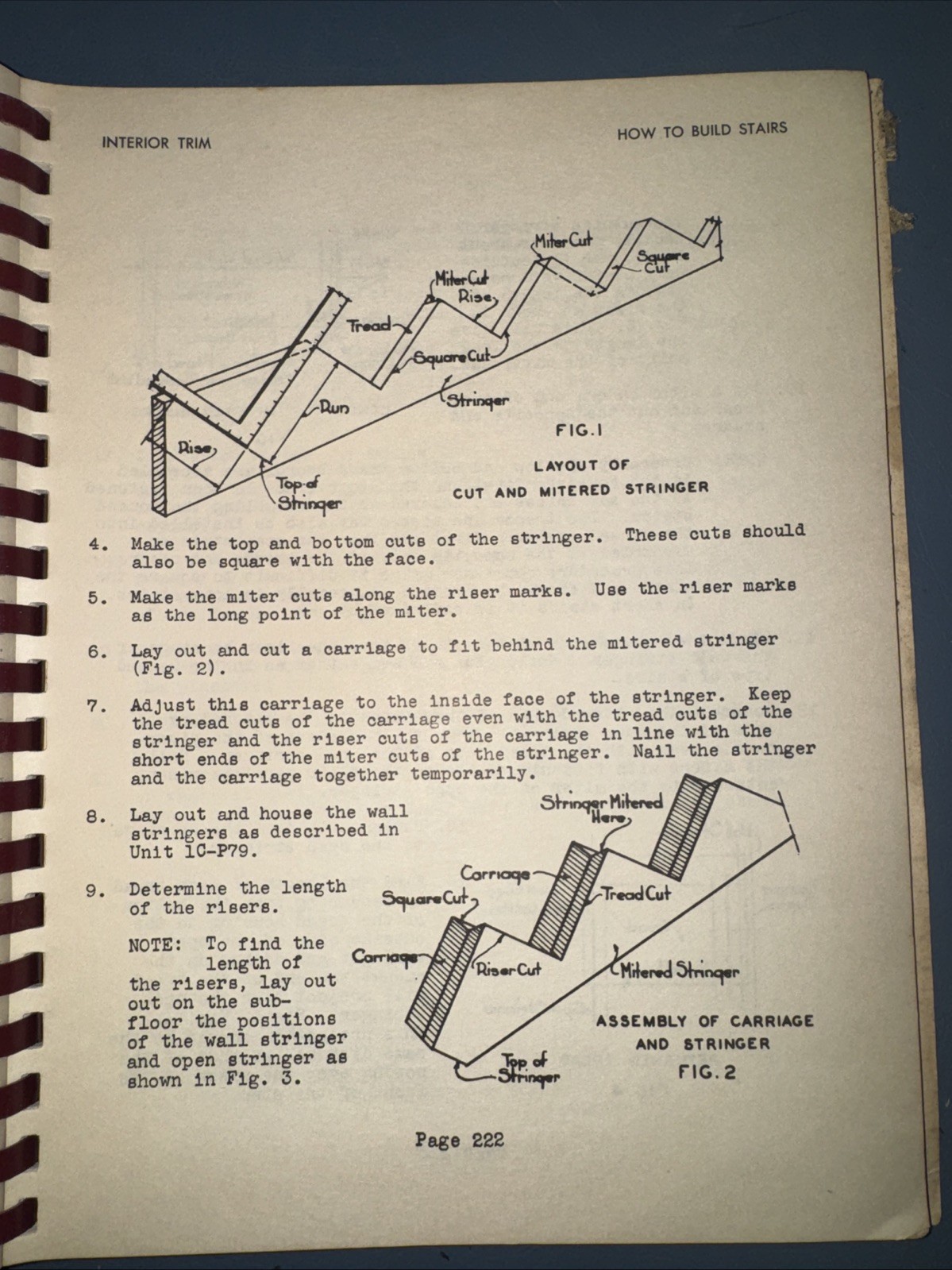 1946 Construction Books Interior & Exterior Trim Framing Sheathing Concrete Form