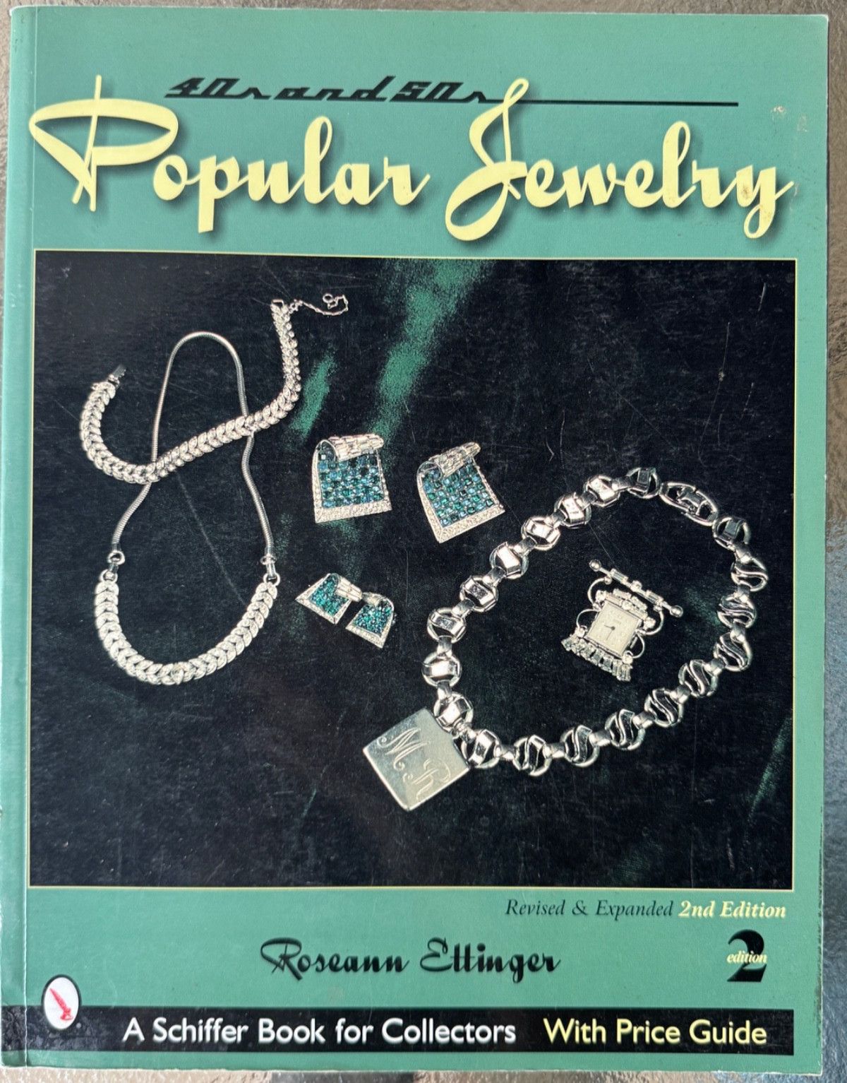1940s & 1950s POPULAR JEWELRY BOOK BY RESEANN ELLINGER SCHIFFER BOOK 4COLLECTORS
