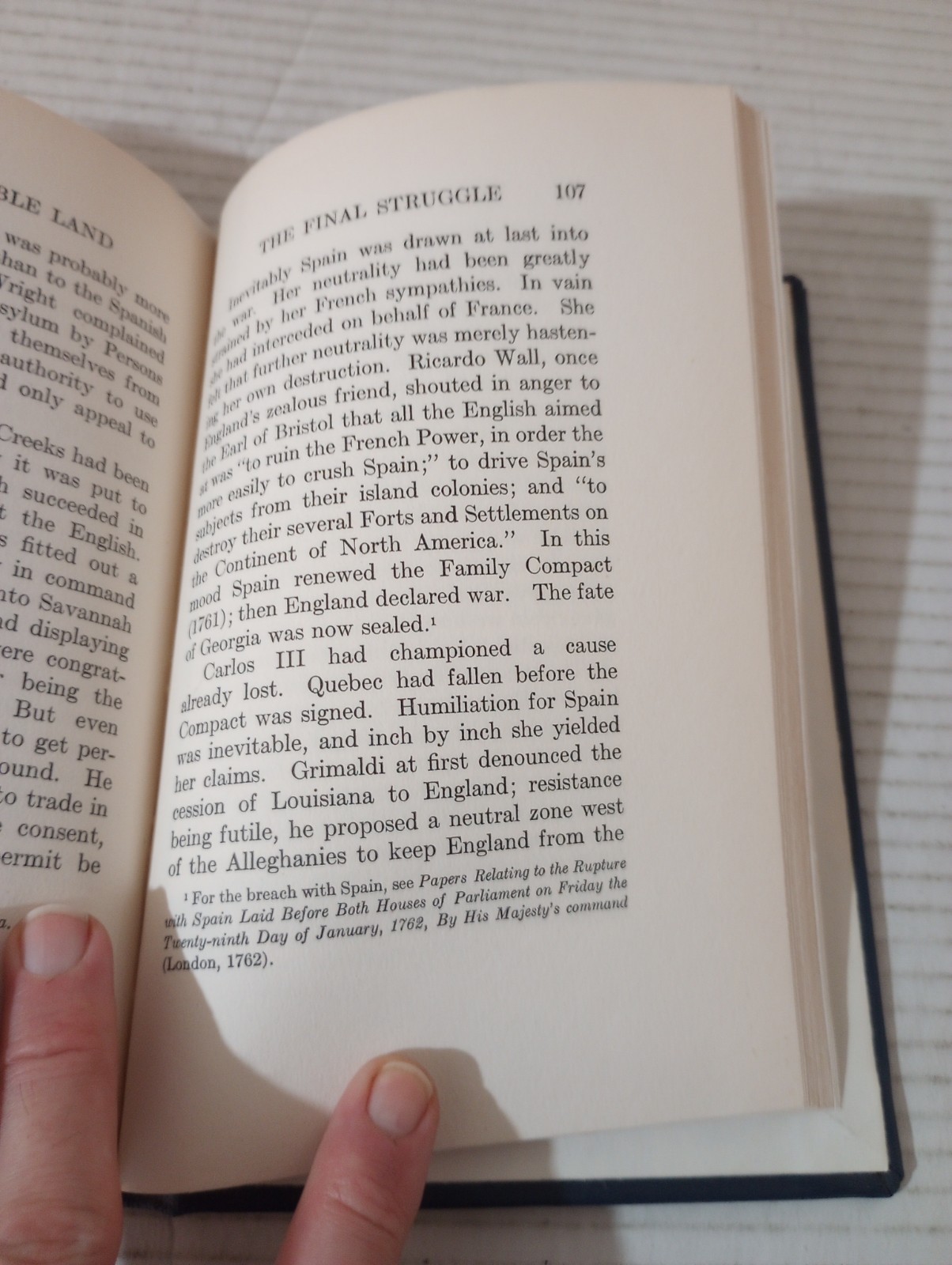 The Debatable Land By Herbert E Bolton & Mary Ross 1925 Vintage Georgia History