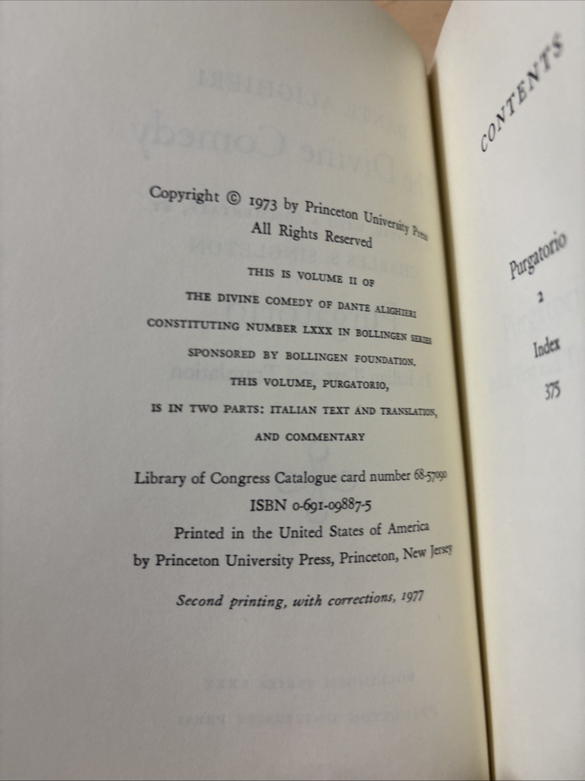 Lot 6 Dante Alighieri The Divine Comedy Charles Singleton Bollingen Series Set