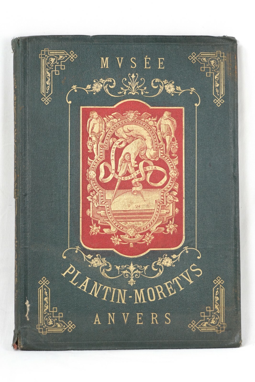 Antique Musee Plantin Moretus Anuers Book, Gorgeous Early Collotype Prints!