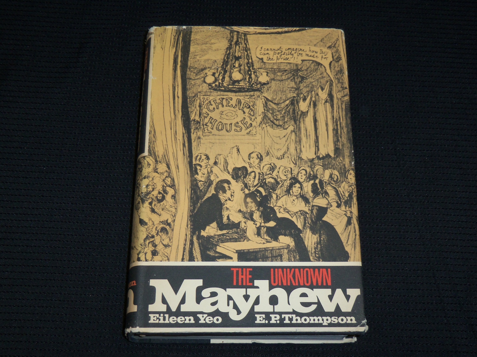 1971 THE UKNOWN MAYHEW HARDCOVER BOOK – EILEEN YEO & THOMPSON – KD 7320