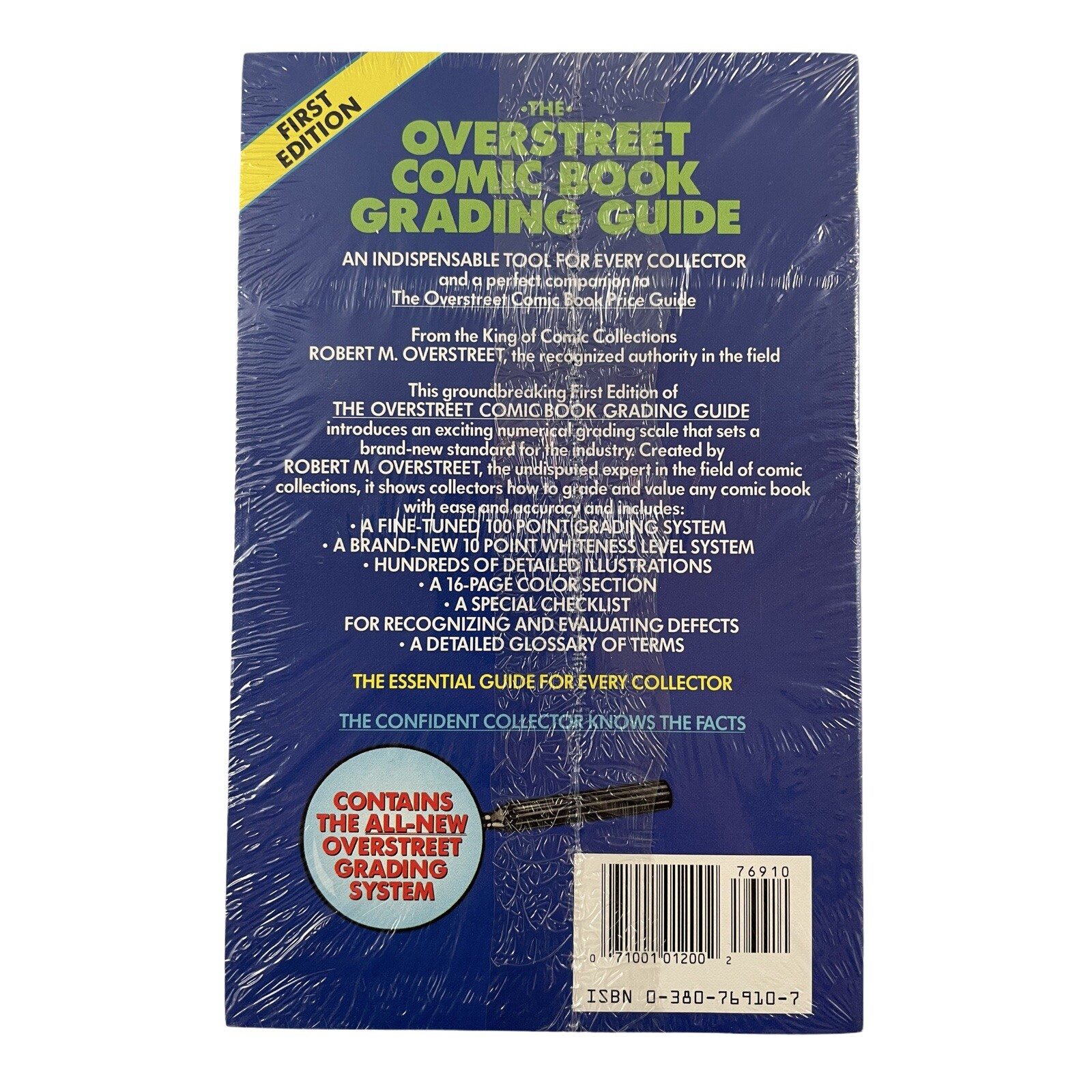 1992 Overstreet Comic Book Grading Guide First Edition NEW Mint Sealed