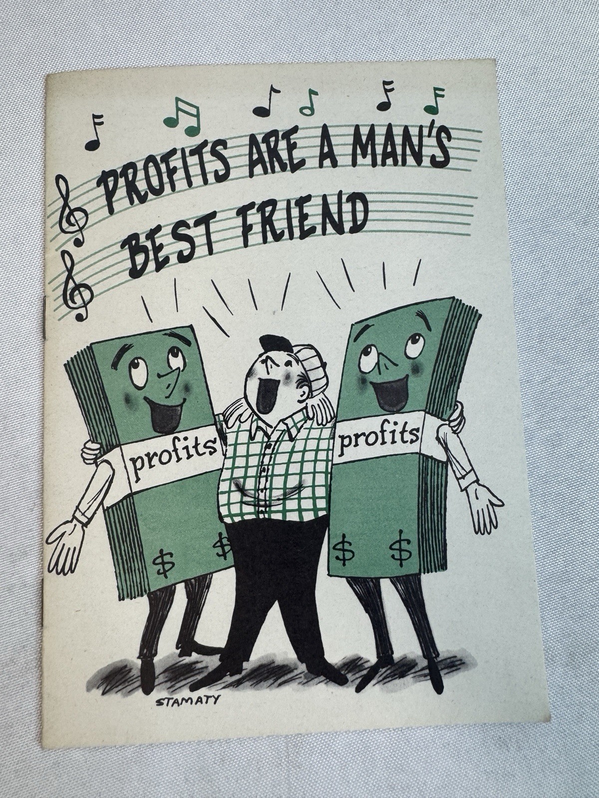 Vintage Booklet 1956 – Profits Are A Man’s Best Friend by Good Reading Rack