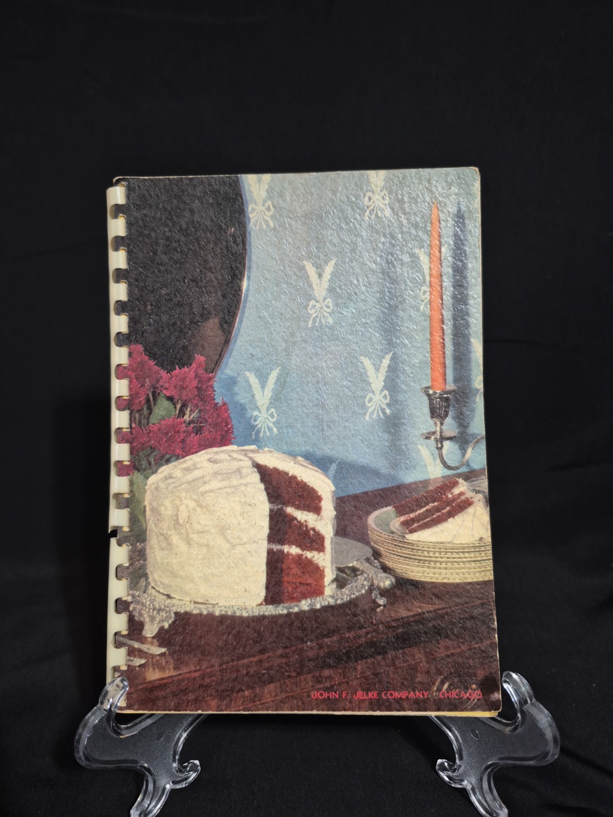 JELKES GOOD LUCK RECIPES COOKBOOK 1936 JOHN F. JELK ANTIQUE/ VINTAGE