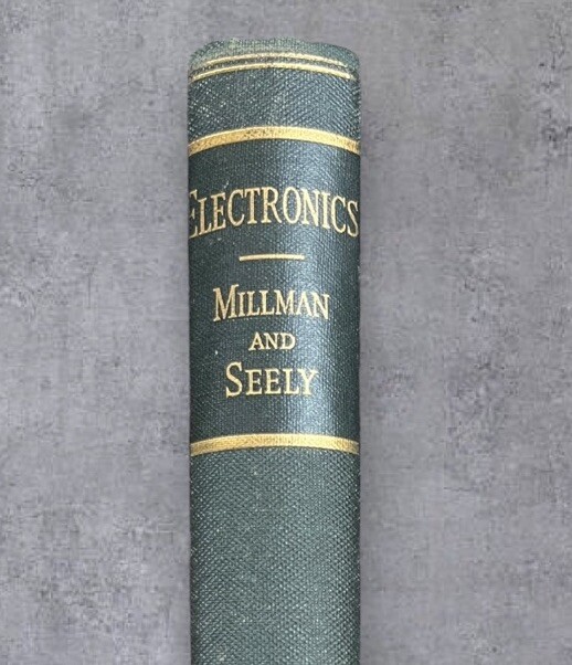 Electronics First Ed 1941 1st Ed 5th Impression Millman Seely McGraw Hill