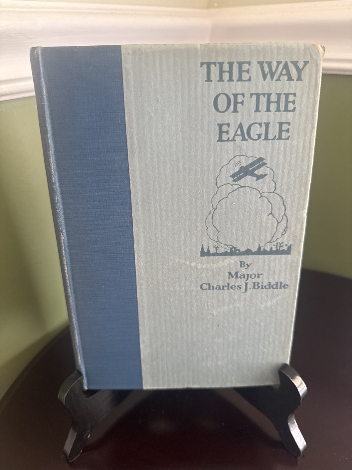 1919 The Way of the Eagle US Army Ace Charles Biddle Escadrille 73 1st Edition