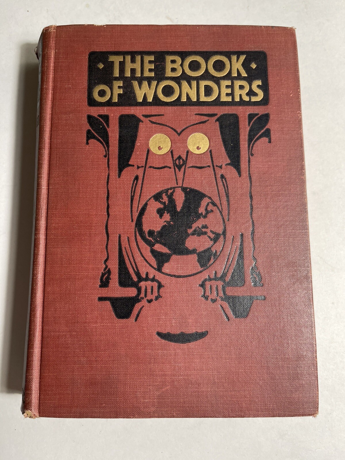 Antique The Book of Wonders by Rudolph J Bodmer 1916 HC Early Aviation Photos