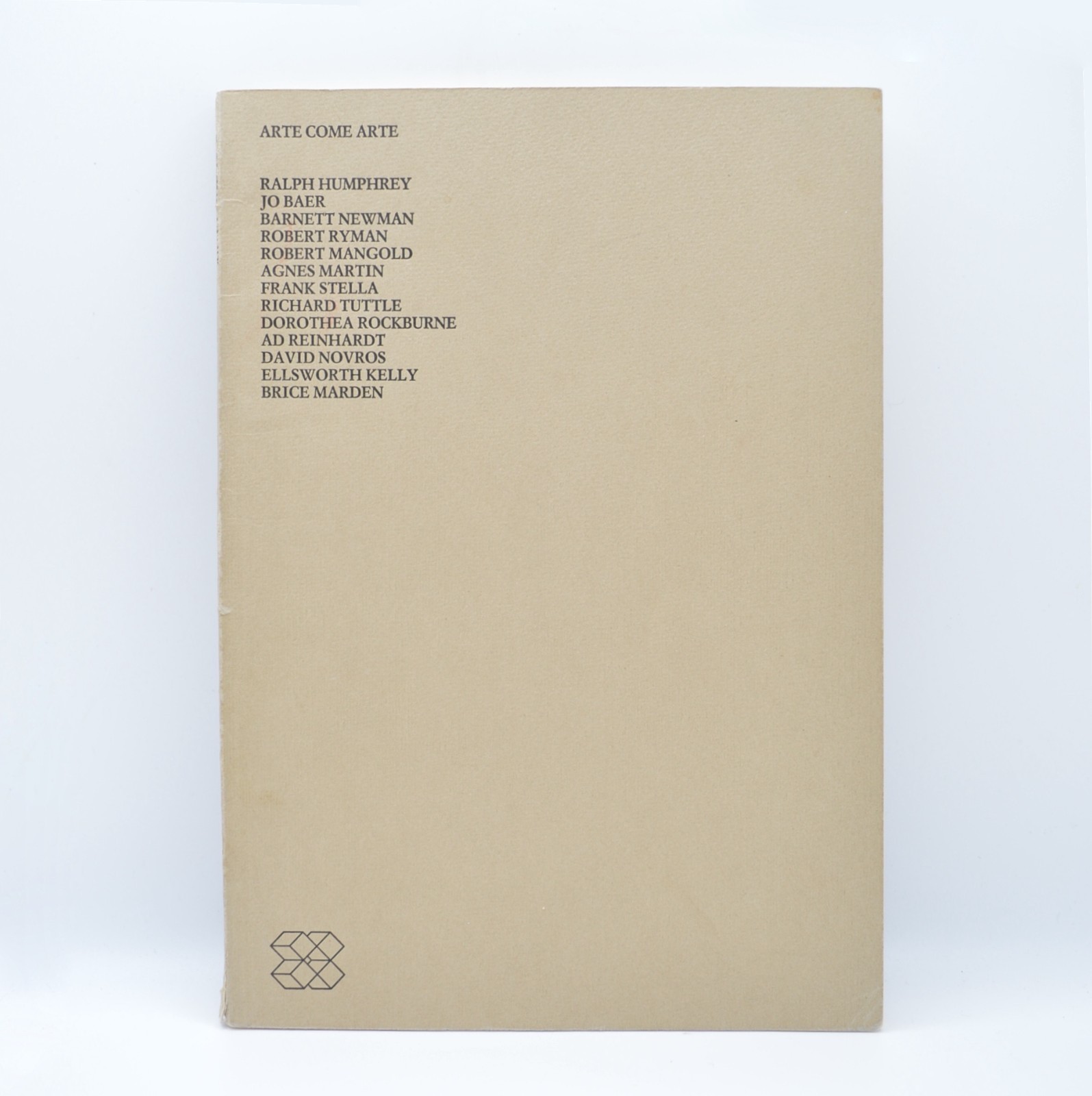 Arte Come Arte, Centro Comunitario di Brera, Milan, 1973, Conceptual Artists, LE