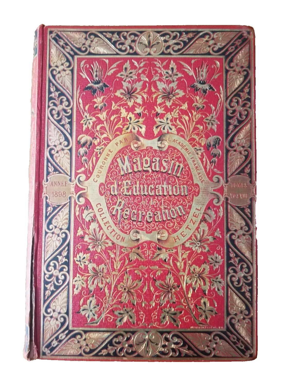 Jules Verne: Le Superbe Orenoque 1898 Collection Hetzel Magasin VII/VIII Paris