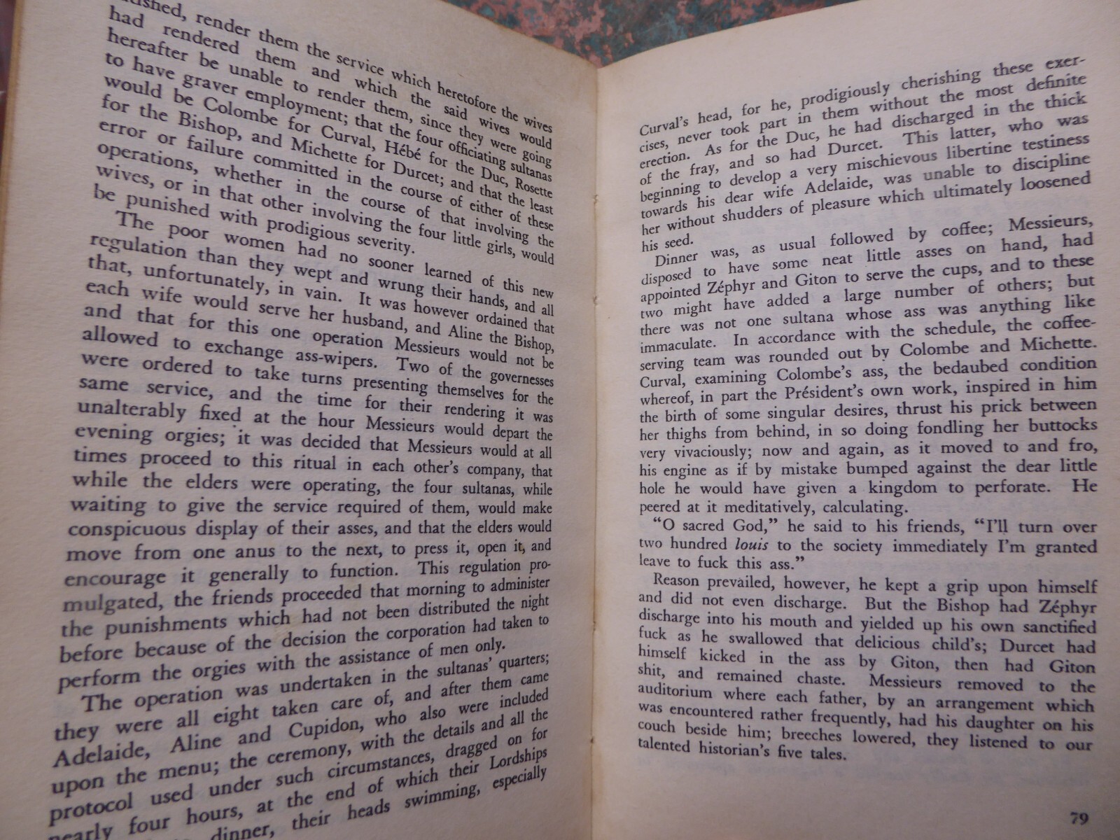 120 Days of Sodom Vol III 1962 Marquis de Sade Olympia Press Book Traveller’s