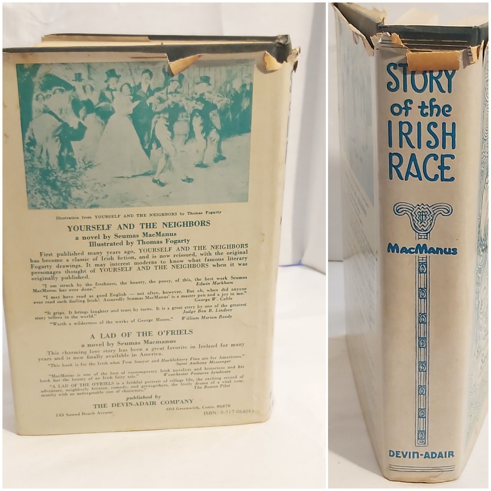 The Story of the Irish Race Hardcover By Seumas MacManus 32nd Print 1979 Vintage