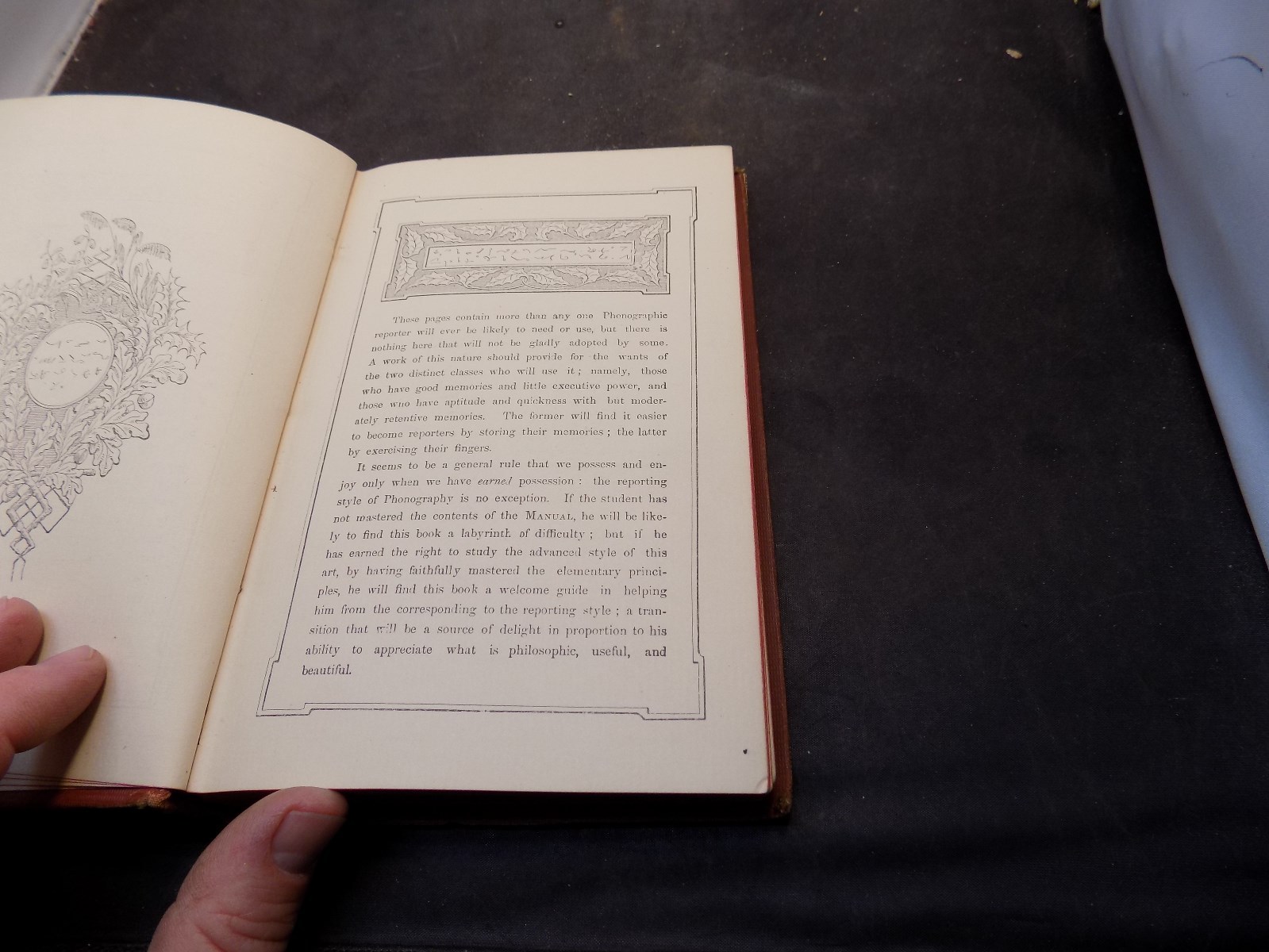 antique book