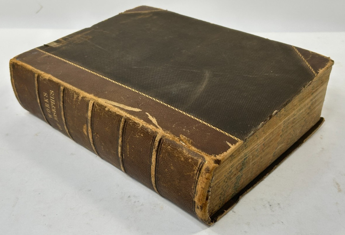 The Genuine Works of Flavius Josephus, The Jewish Historian, Two Volumes in One