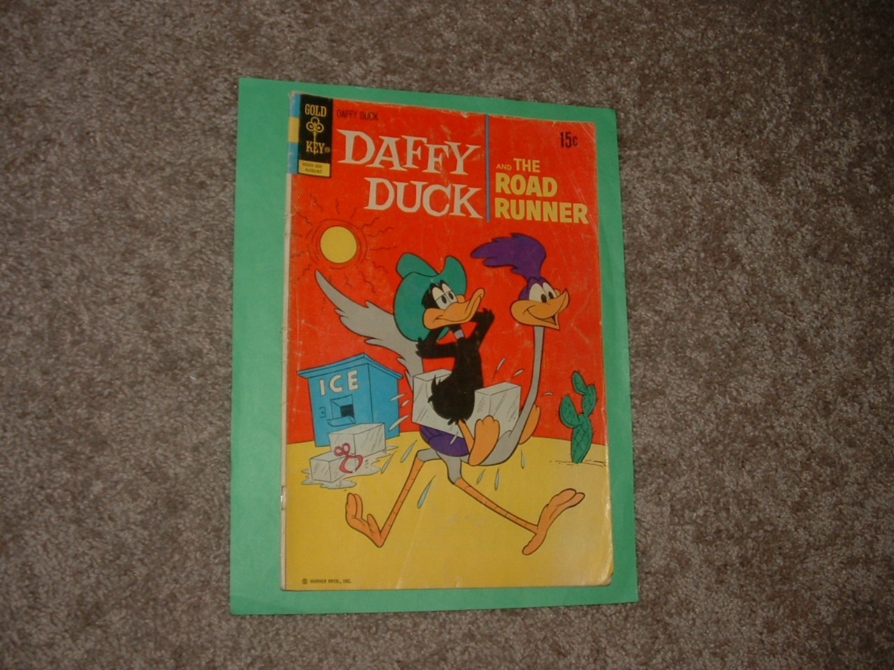 1972 Gold Key Daffy Duck and the Road Runner 77 Good- Fast Ship