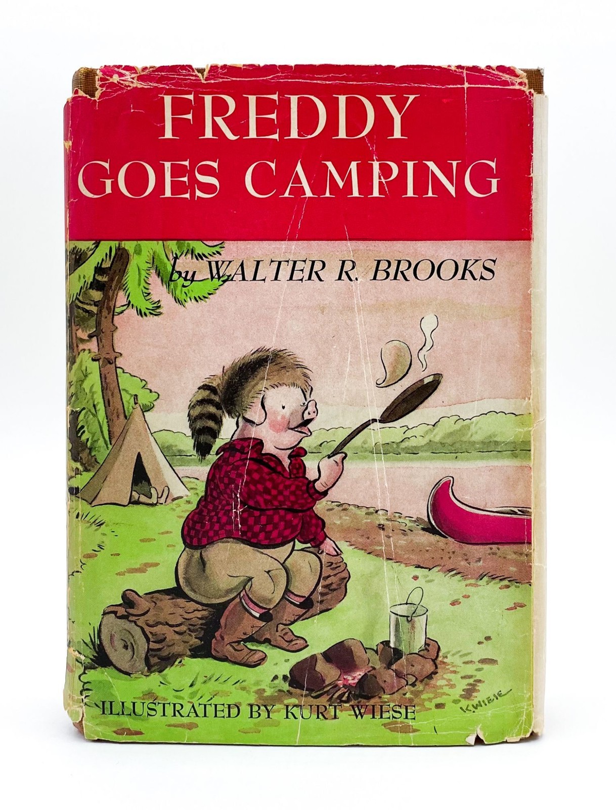 Walter Brooks, Kurt Wiese / FREDDY GOES CAMPING 1st Edition 1948