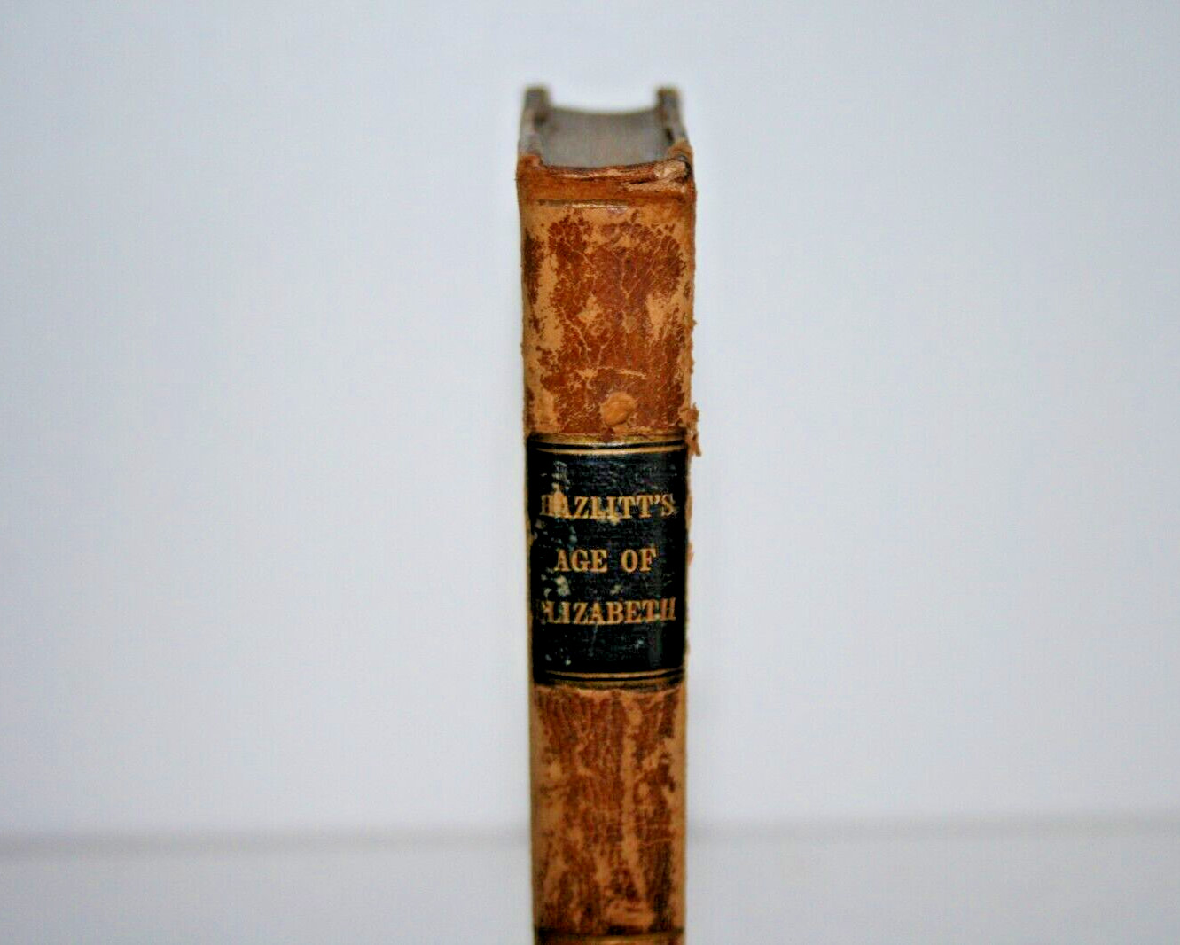 1845 LECTURES on the DRAMATIC LITERATURE AGE of ELIZABETH William Hazlitt LEATHR