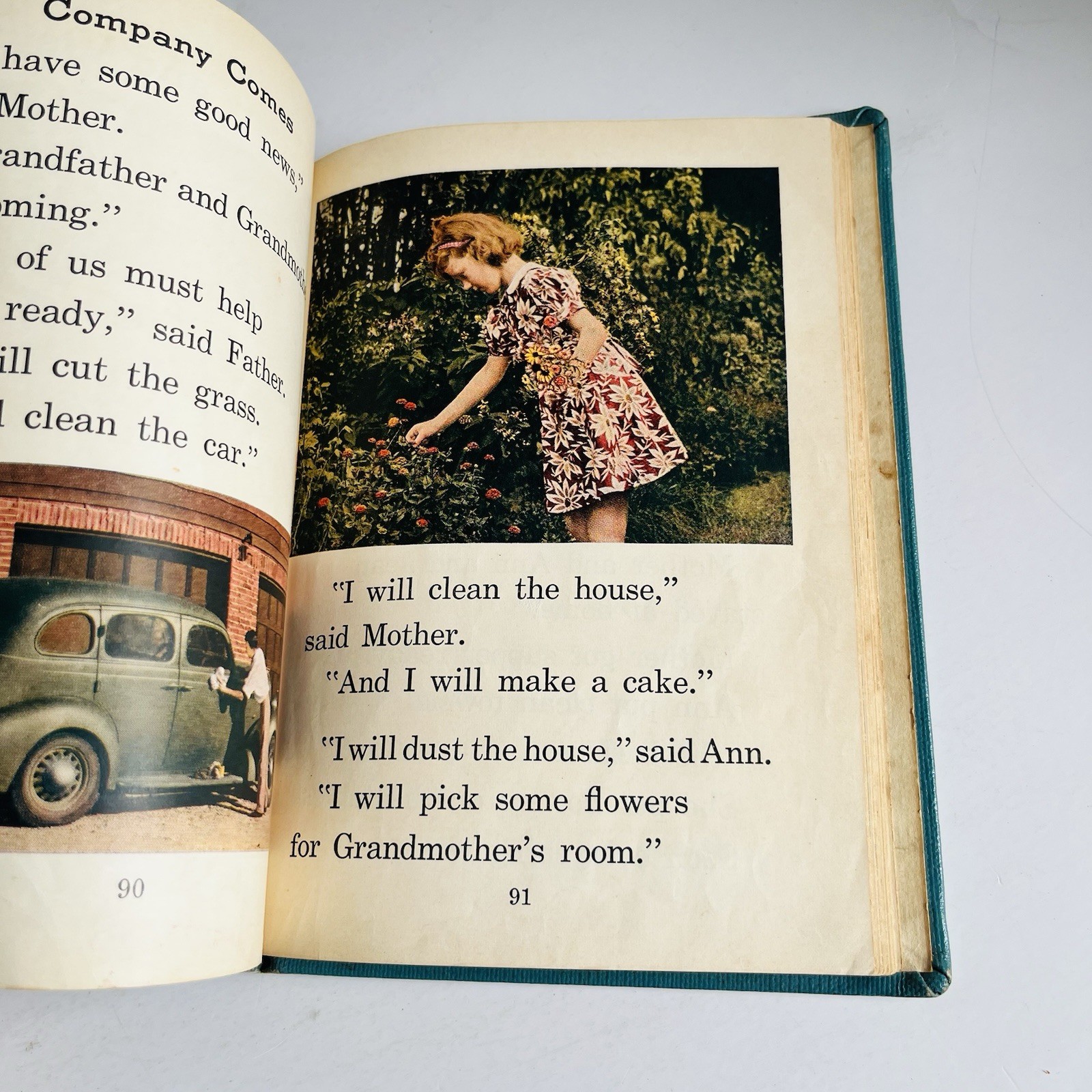 Vintage Home Is Fun by Miriam E. Mason Primary Social Studies School Reader 1939