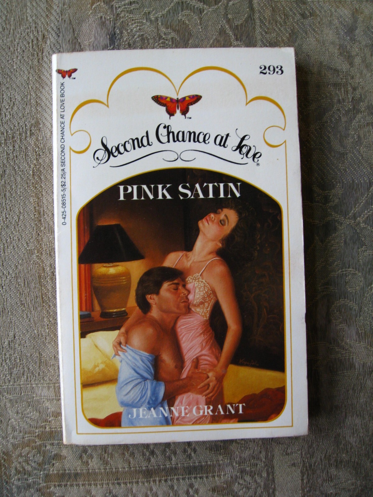 Jeanne Grant – Pink Satin (Second Chance at Love #293) – 1985 – paperback