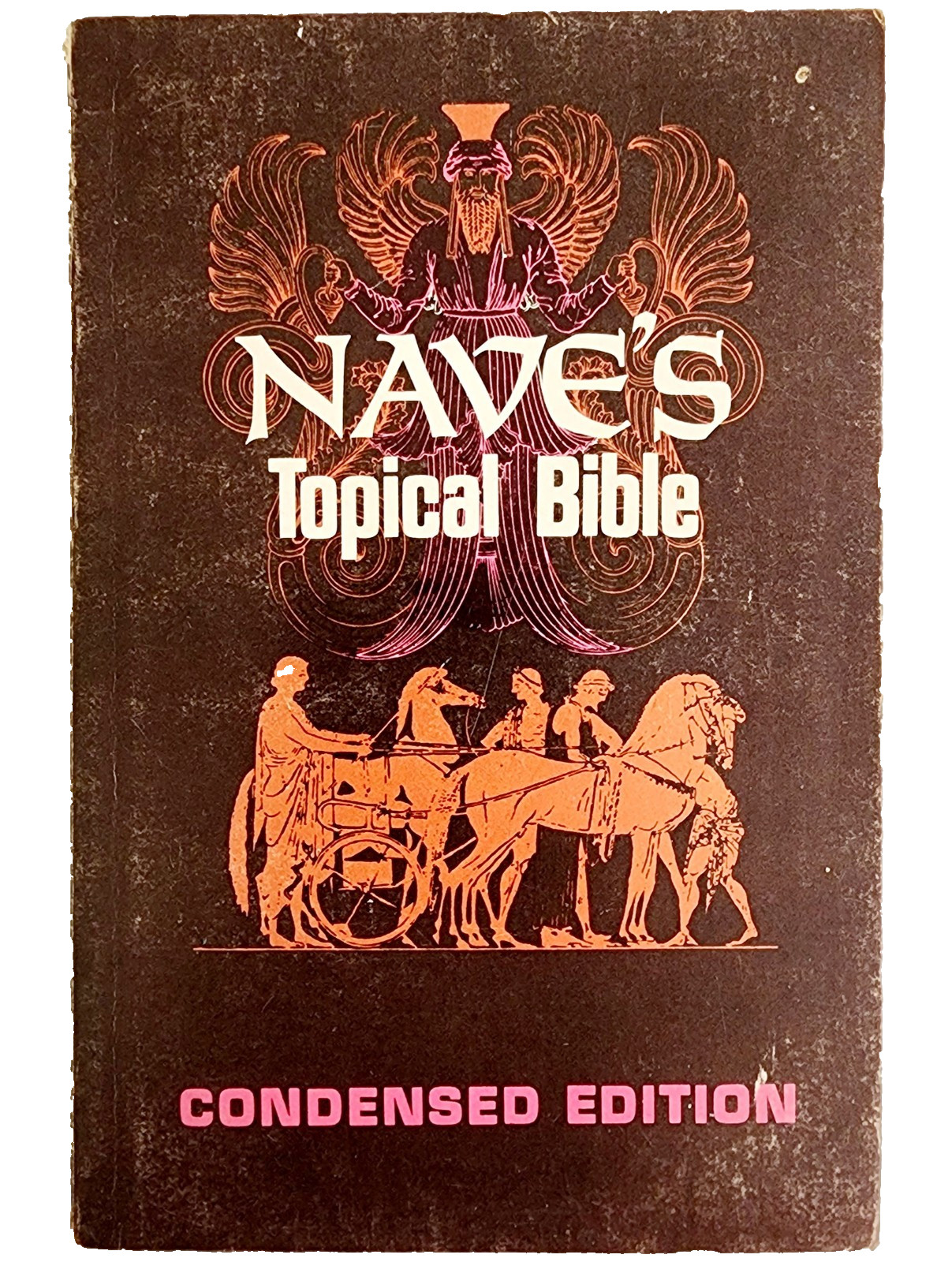 1960s Naves Topical Bible Condensed Edition PB Vintage Christian Concordance G1
