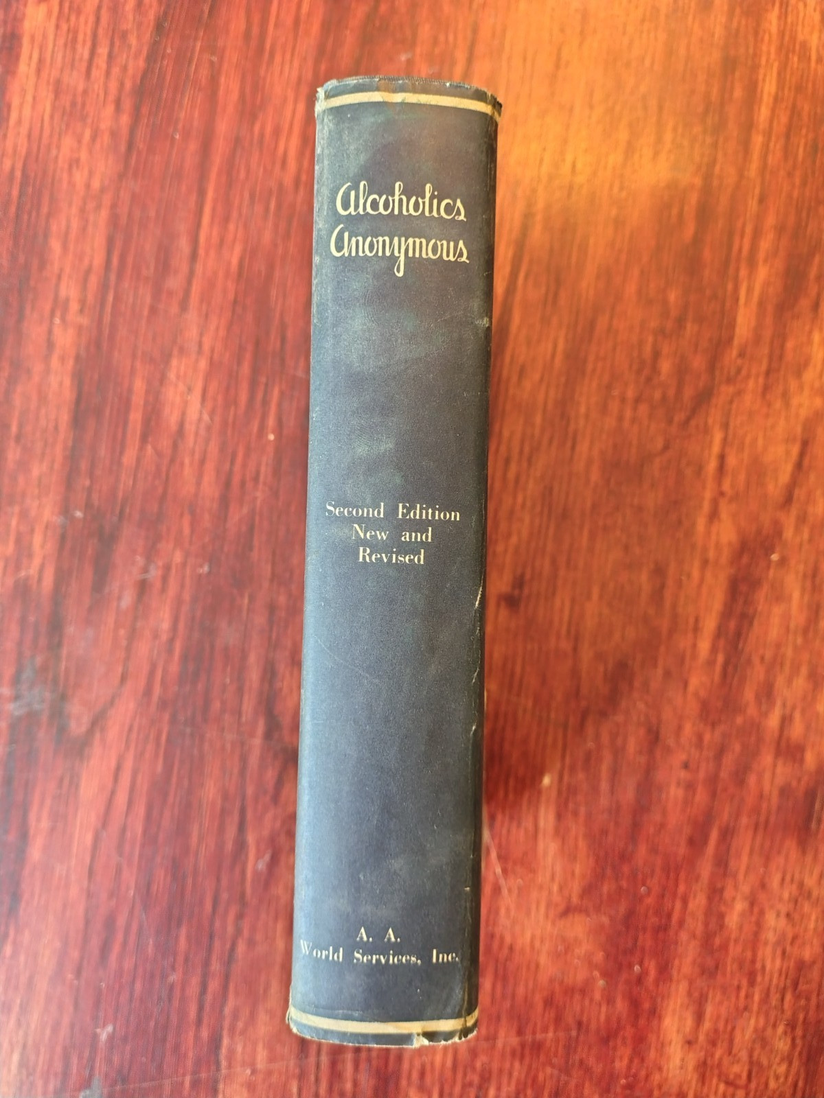 ALCOHOLICS ANONYMOUS Second Revised Edition, 10th Printing 1969, Hardcover