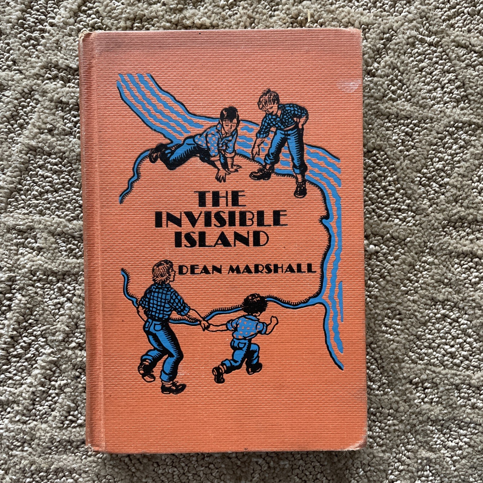 The Invisible Island by Dean Marshall, ex-lib 1948