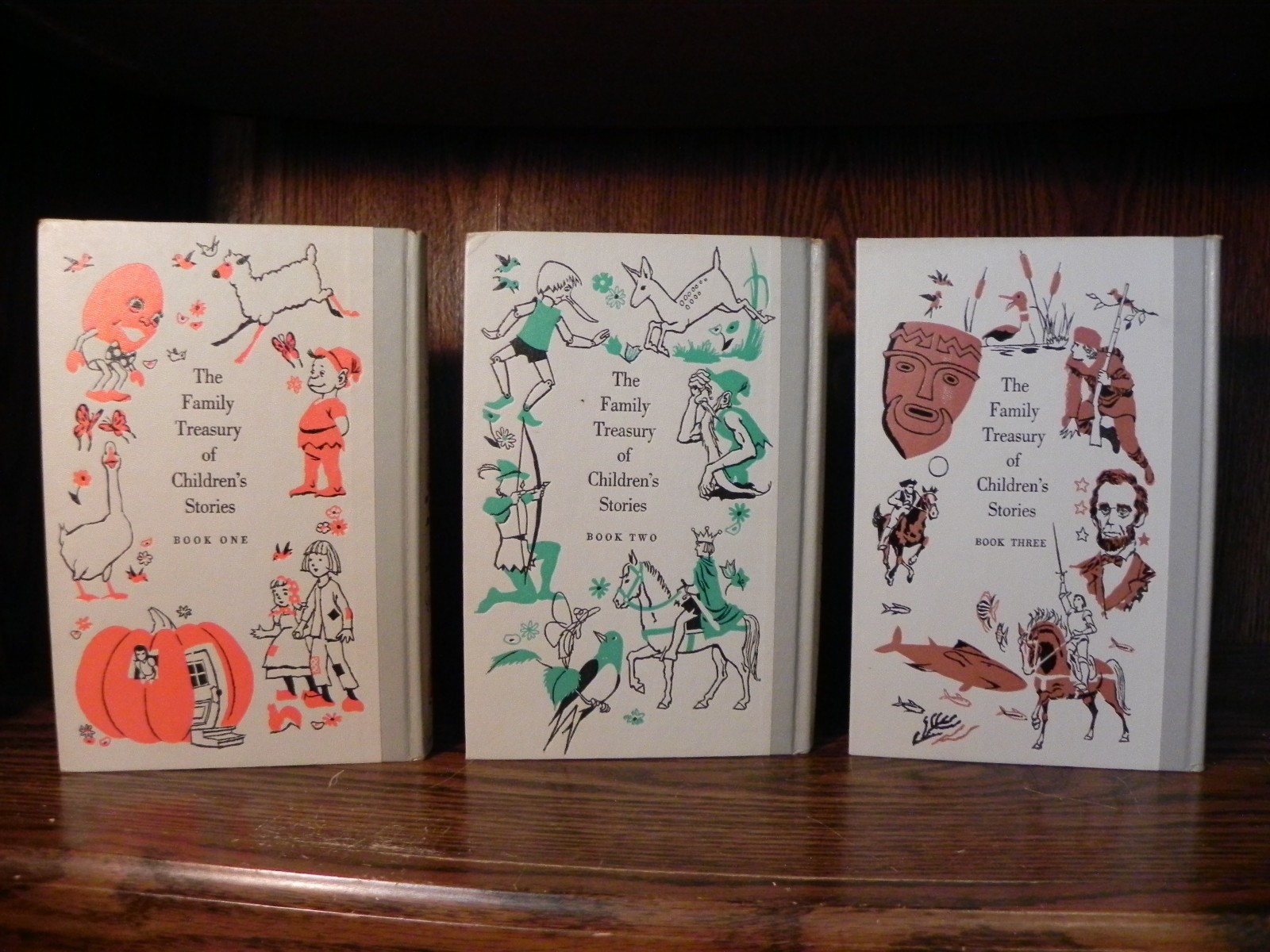 The Family Treasury of Children’s Stories, 3 Vol Complete Set 1956