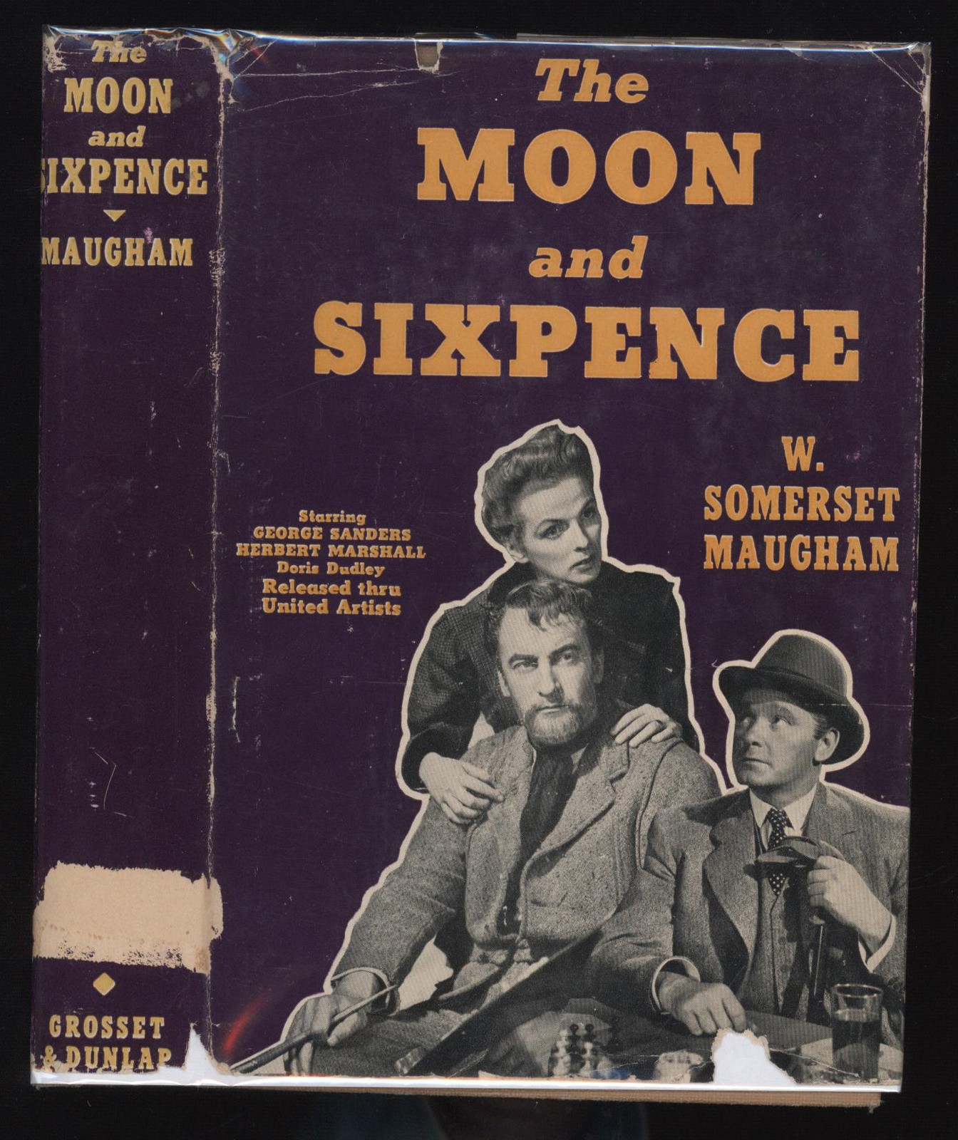 Maugham, W. Somerset: The Moon and Sixpence HB/DJ Unk Printing