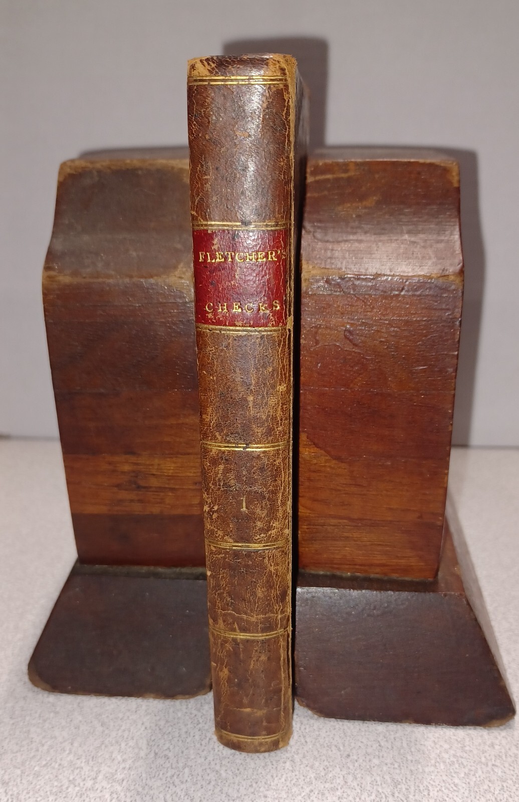 THE WORKS OF REV. JOHN FLETCHER (FLETCHERS CHECKS) 1809 2ND EDITION VOL 1 RARE!