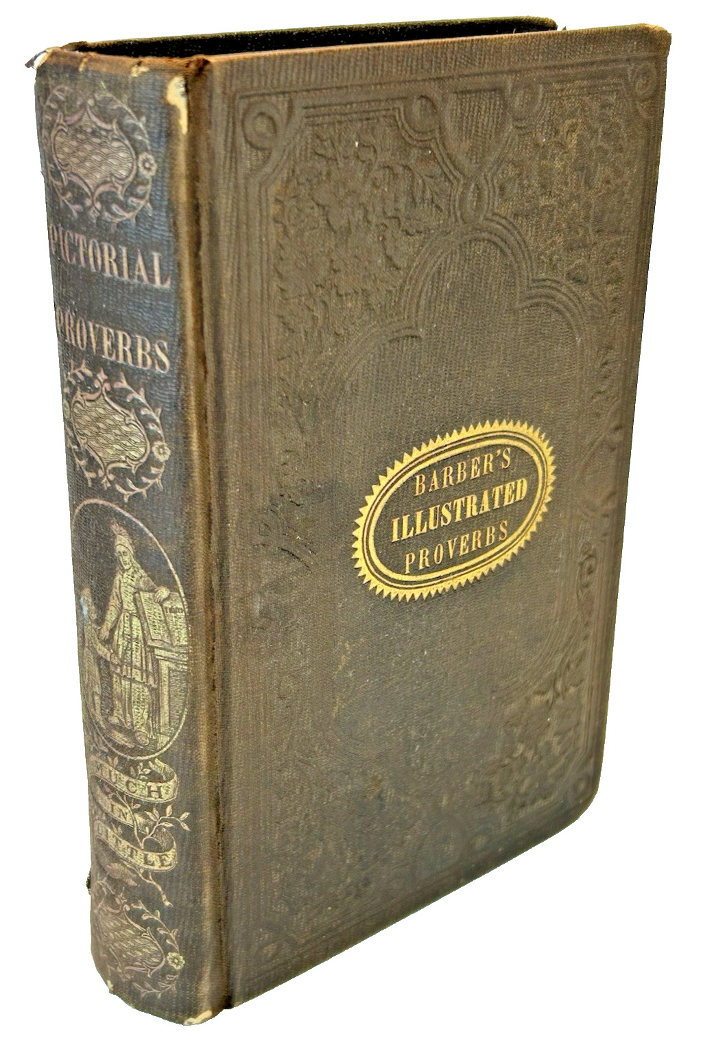 1856 – Hand Book of Illustrated Proverbs – Engravings – By John W. Barber