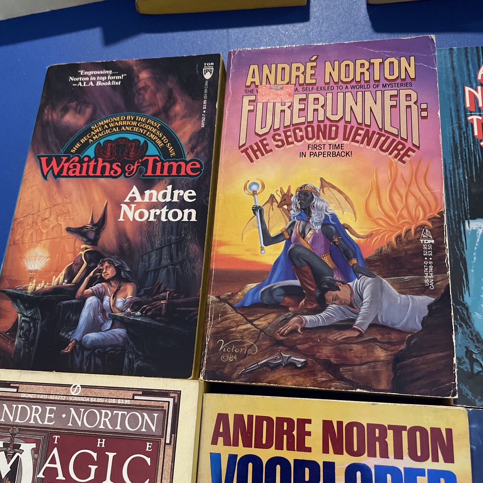 6 Andre Norton Sci Fi Fantasy Pb Books Voorlooper, Time Readers, Magic Books ++