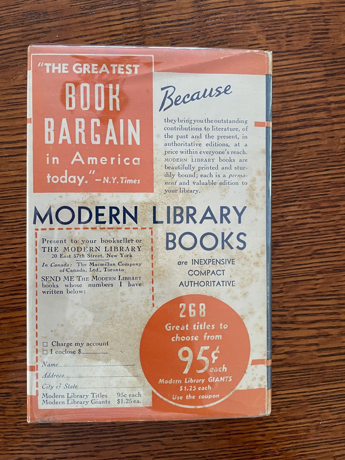 Modern Library Flexi w/ Jacket – Tortilla Flat, John Steinbeck