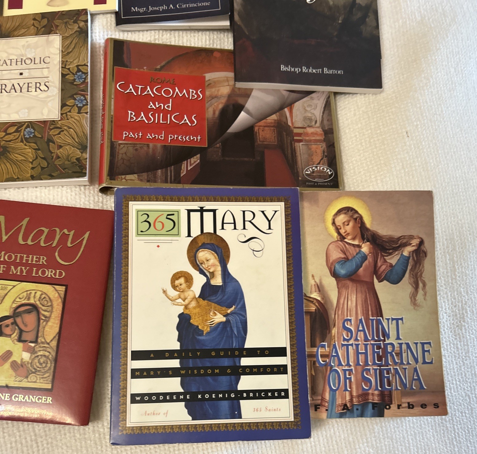 Huge Vintage Lot Of 70+ Catholic Books, Mass Missals, Prayer & Saint Devotionals