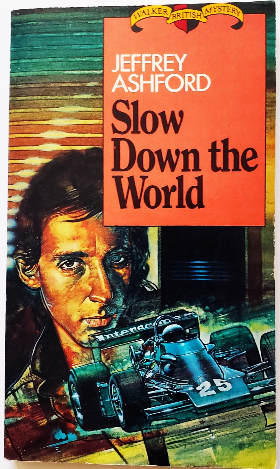 Vintage First Edition Slow Down the World Jeffrey Ashford Walker British Mystery