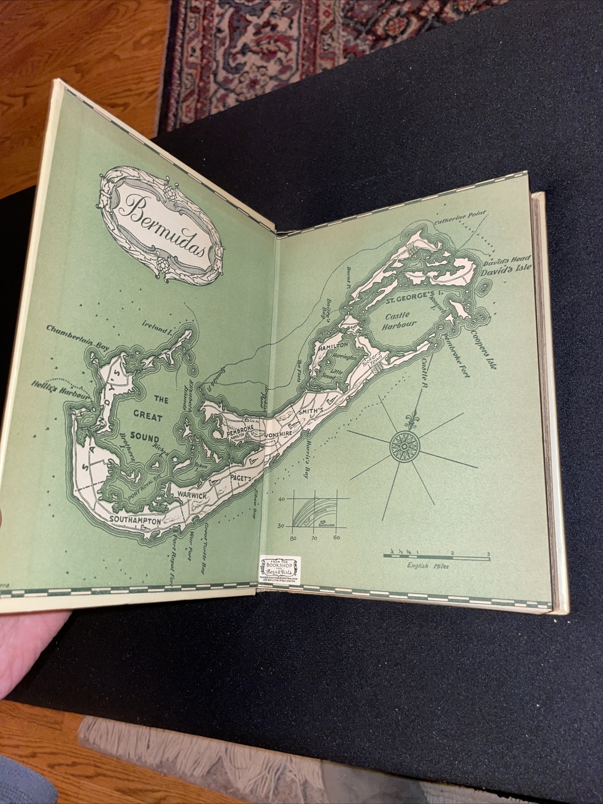 1932 HC – The Story of Bermuda – History – fine – Hudson Strode 1st ed. 2nd pr.