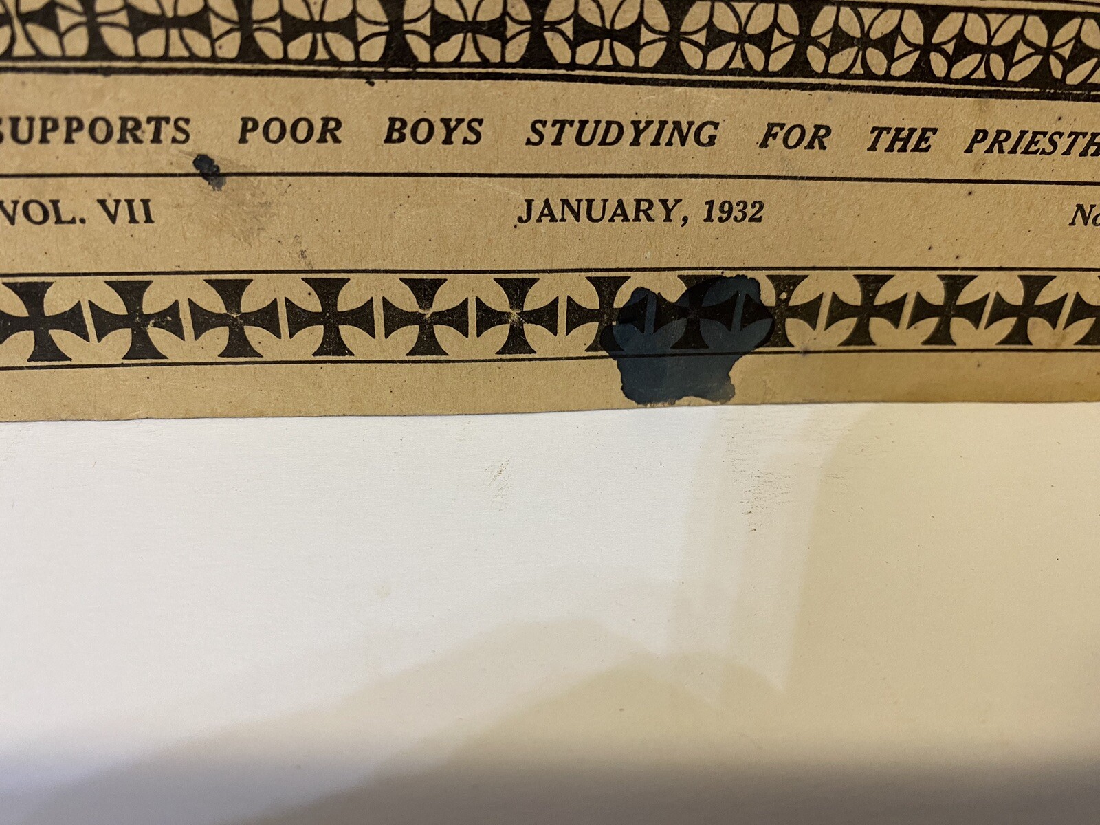 Crossier Missionary Booklet 1932 Priesthood For Poor Boys