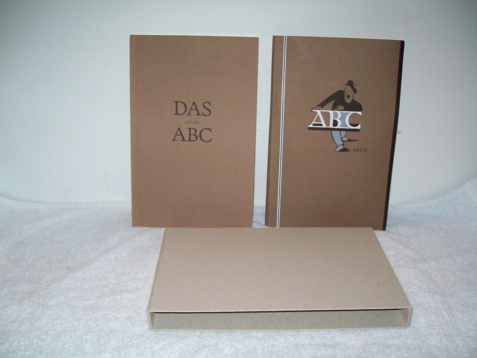 The Adolf Hitler ABC by Walter Nessler Germany WW ll Two Book Set VGC
