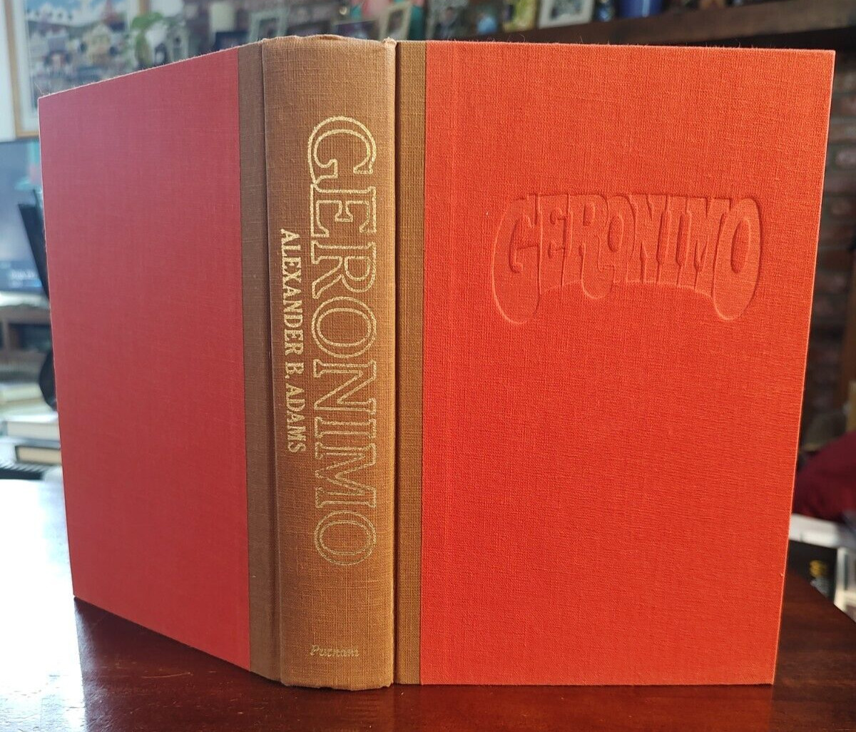 Geronimo- a Biography, 1971 First Edition G P Putnam, Clean Unmarked Pages!