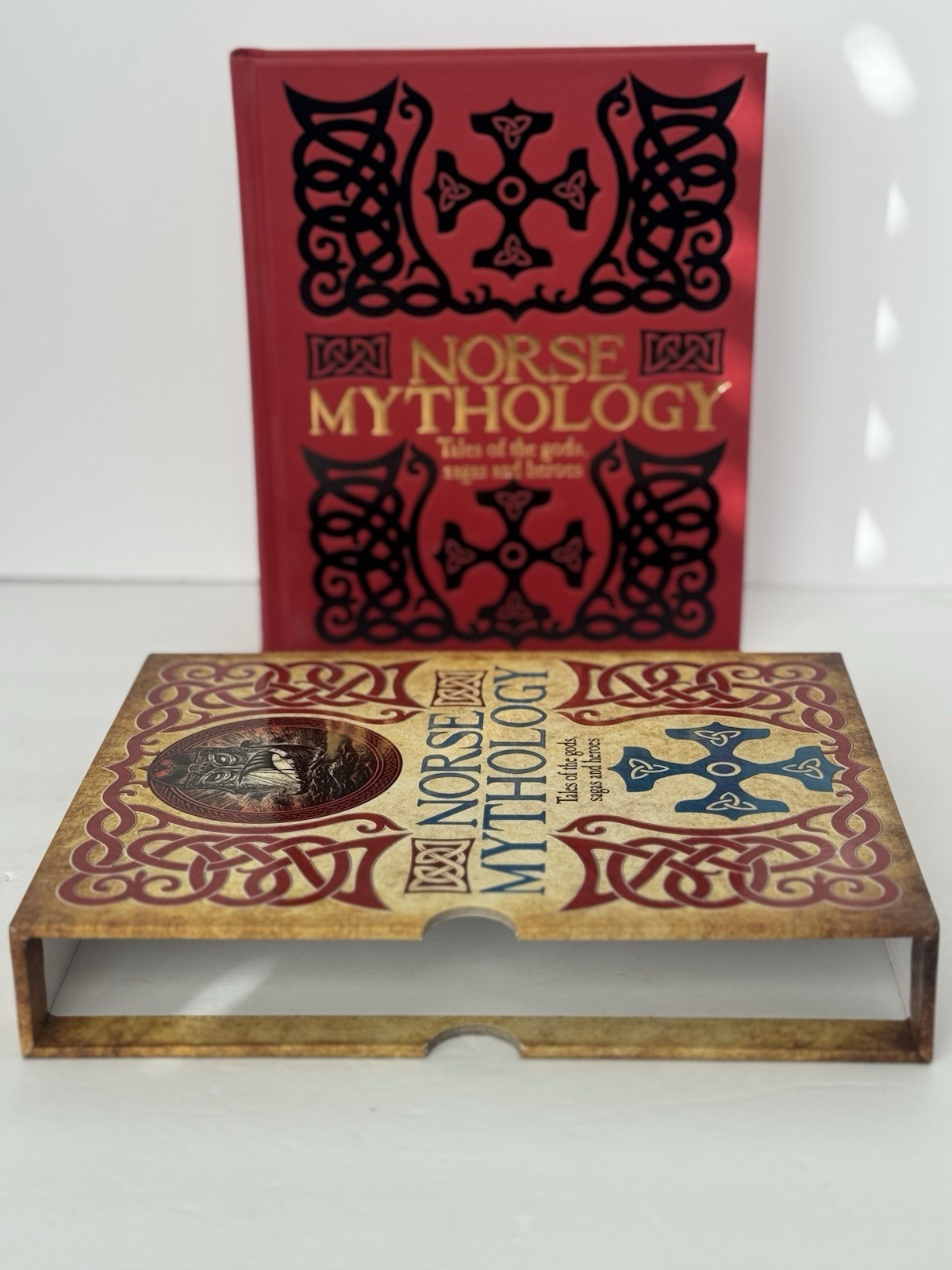 Norse Mythology Tales of Gods Sagas Heroes Deluxe Hardcover Slipcase 2018