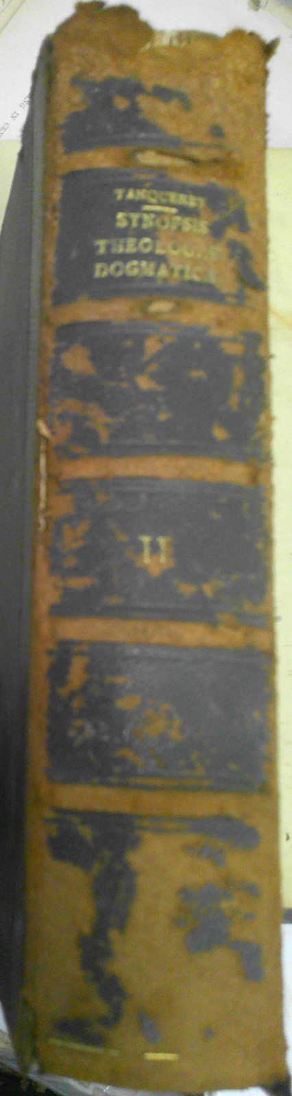 Tanquerey: Theologicae Dogmaticae Fundamentalis – 3 Vols. 1903, 1906, 1926.